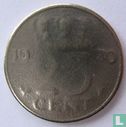 Nederland 25 cent 1970 (misslag) - Afbeelding 1