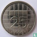 Pays-Bas 25 cents 2000 (fauté) - Image 1