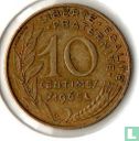 Frankrijk 10 centimes 1965 - Afbeelding 1