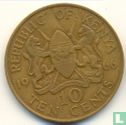 Kenya 10 cents 1966 - Image 1