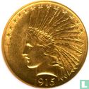 États-Unis 10 dollars 1915 (sans S) - Image 1