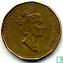 Canada 1 dollar 1990 - Image 2