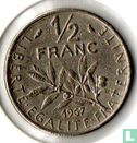 Frankreich ½ Franc 1967 - Bild 1