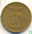 Pologne 5 zlotych 1987 - Image 2