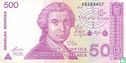 Croatie 500 Dinara 1991 - Image 1