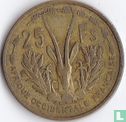 Frans West-Afrika 25 francs 1956 - Afbeelding 2