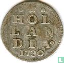 Hollande 2 stuiver 1730 (argent) - Image 1