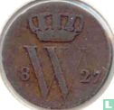 Netherlands ½ cent 1827 (caduceus) - Image 1