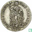 Holland 1 gulden 1793 - Afbeelding 1