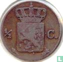 Pays-Bas ½ cent 1827 (caducée) - Image 2
