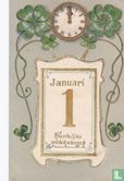 nieuwjaarskaart 5 jan. 1909 - Image 1