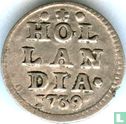 Hollande 1 stuiver 1739 (argent) - Image 1