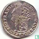 Overijssel zilveren dukaat 1695 - Afbeelding 2