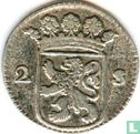 Holland 2 stuiver 1732 (zilver) - Afbeelding 2