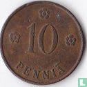 Finlande 10 penniä 1927 - Image 2