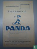 Panda spaarboekje - Image 1