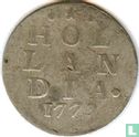 Holland 2 stuiver 1772 - Afbeelding 1