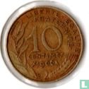 France 10 centimes 1966 - Image 1