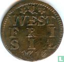 Frise occidentale 1 duit 1716 - Image 1