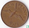 Guernsey 1 new penny 1971 - Afbeelding 1