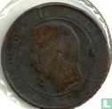 France 10 centimes 1856 (MA) - Image 1