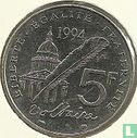 France 5 francs 1994 "300th anniversary of the birth of Voltaire" - Image 1