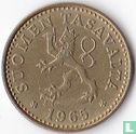 Finlande 10 penniä 1965 - Image 1