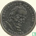France 5 francs 1994 "300th anniversary of the birth of Voltaire" - Image 2