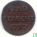 Utrecht 1 duit 1787 (copper) - Image 1