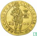 Batavian Republic 2 ducat 1805 - Image 1