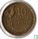Frankrijk 10 francs 1955 - Afbeelding 1