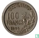Frankrijk 100 francs 1955 (B)  - Afbeelding 1