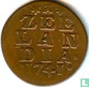 Zeeland 1 duit 1741 (copper) - Image 1