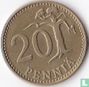 Finland 20 penniä 1977 - Image 2