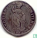 Deventer 3 gulden 1698 (tranche lisse) - Image 1