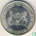 Botswana 50 cents 1966 "Independence" - Image 1