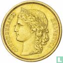Suisse 20 francs 1883 - Image 2