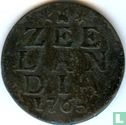 Zeeland 1 duit 1765 (copper) - Image 1