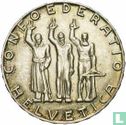 Zwitserland 5 francs 1941 "650th anniversary of the Swiss Confederation" - Afbeelding 2
