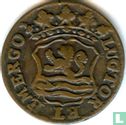 Zeeland 1 duit 1754 (LUCTOR ET EMERGO - koper) - Afbeelding 2