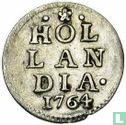 Hollande 1 stuiver 1764 (argent) - Image 1