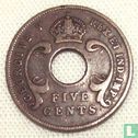 East Africa 5 cents 1924 - Image 2