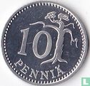 Finland 10 penniä 1986 - Afbeelding 2