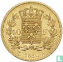 Frankrijk 40 francs 1830 (A) - Afbeelding 1