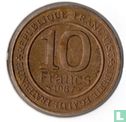 Frankreich 10 Franc 1987 (Nickel-Bronze) "Millennium of the Capetian dynasty" - Bild 1