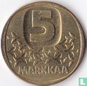 Finlande 5 markkaa 1987 (N) - Image 2