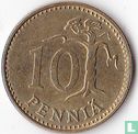 Finland 10 penniä 1978 - Image 2