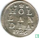 Holland 2 stuiver 1726 (silver) - Image 1