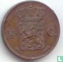 Nederland ½ cent 1823 (mercuriusstaf) - Afbeelding 2