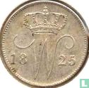 Netherlands 25 cent 1825 (B) - Image 1